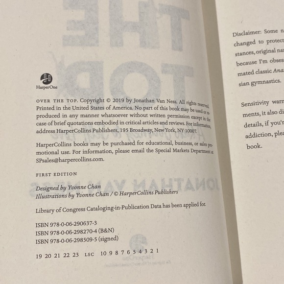 Over the Top by Jonathan Van Ness - Hardcover Book - Picture 6 of 8